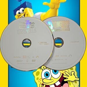 The SpongeBob SquarePants Movie (2004) & Sponge Out of Water (2015) 2-Pack DVD